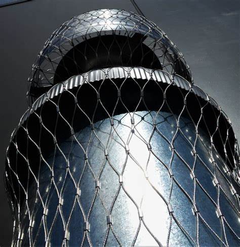 Flexible Bird Mesh for Covering Wood Fire Flue Cowls