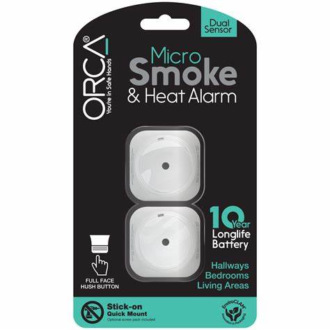 Orca Micro Smoke & Heat Alarm