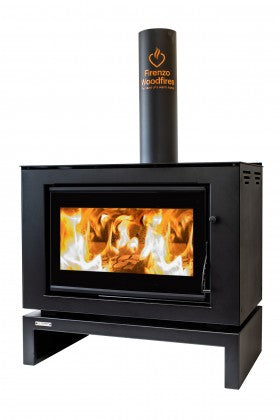 Firenzo Topaz Free Standing Wood fire ~ Clean Air/AG