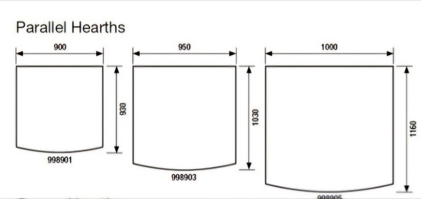 Masport Black Steel WALL Floor Protector ~ 1000 x 1160mm