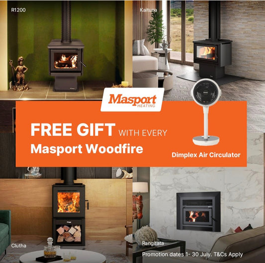 Kaituna - Freestanding Ultra-Low Emissions Wood Fire with Ash Pan