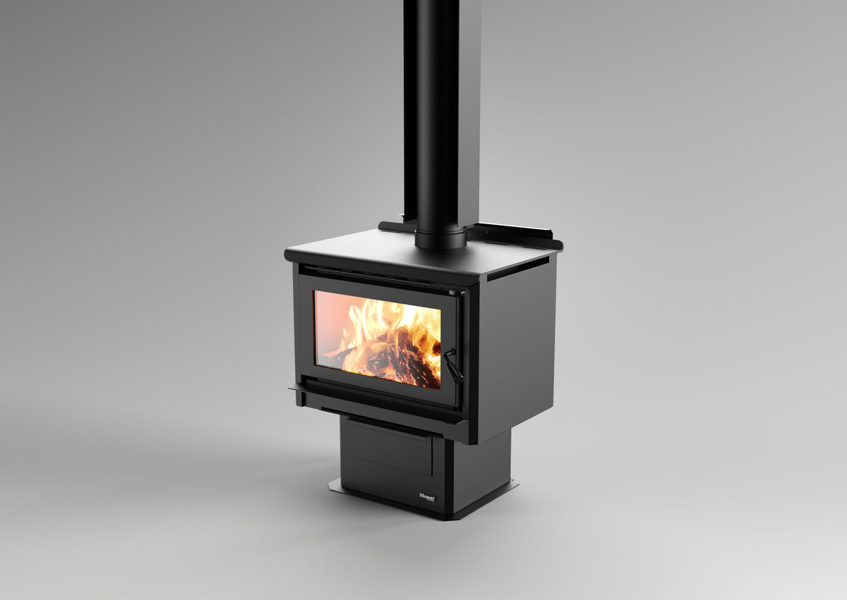 Hurunui - Freestanding Ultra-Low Emissions (ULEB) Wood Fire with Ash P ...